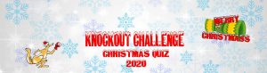 the Knockout Challenge Christmas Quiz banner clipart