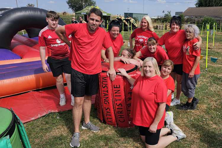 One of our It's A Knockout Teams 2025