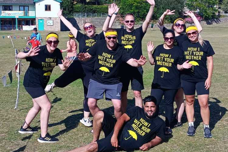One of our It's A Knockout Teams 2025