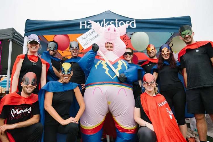 One of our It's A Knockout Teams