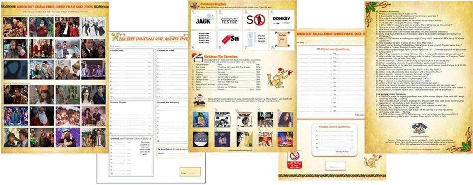 Free Christmas Quiz